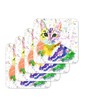 Coaster Cat Kitten Feline Pet Animals Coasters Watercolour Art Gift