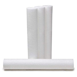 CFS – 4 Pack Melt Blown Polypropylene Filter Cartridges Compatible with Clack Corporation 31052000, Flow-Pro FPMB6-20, GE Hytrex GX05-20, MB-05-20 1013240, GE Purtrex PX05-20 – 5 Micron – 20" x 2.5"