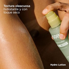 ISDIN Fotoprotector hydrolotion spf 50, protector solar corporal bifasico que protege y detoxifica la piel, hidratante y efecto refrescante, 200ml    
