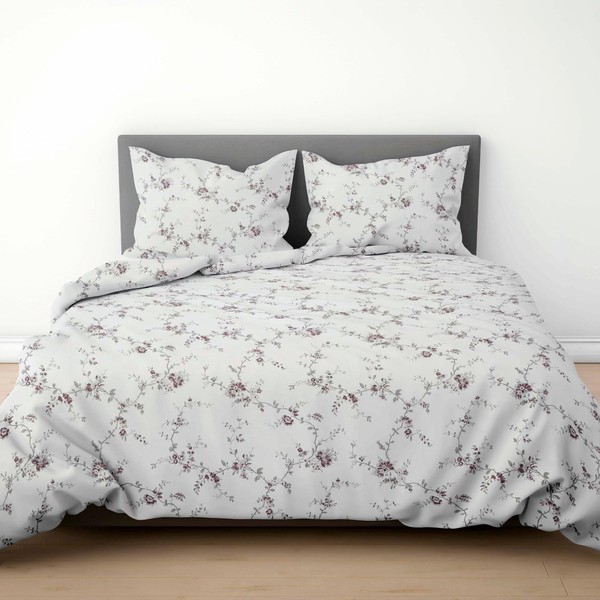 LINENWALAS 100% Percale Cotton Single Size Duvet Cover Sets 140x200