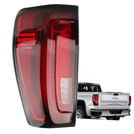 Jiacheng LED Tail Light Assembly Compatible with 2019-2023 GMC Sierra 1500, 2020-2024 GMC Sierra 2500 HD 3500 HD, Left Driver Side Taillights Rear Lamp Brake Light Replace 86820473