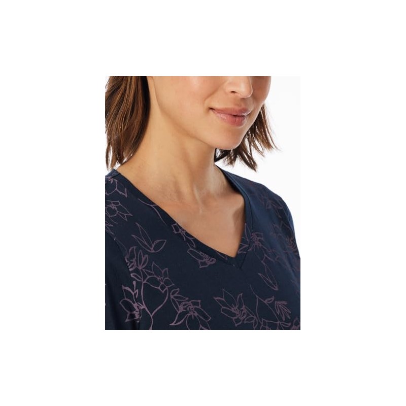 Uncover by Schiesser Women's Nightdress, Midnight blue_182851