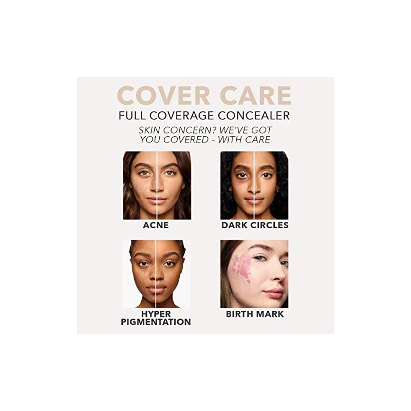 Dermablend Cover Care Corrector, maquillaje corrector de cobertura completa y