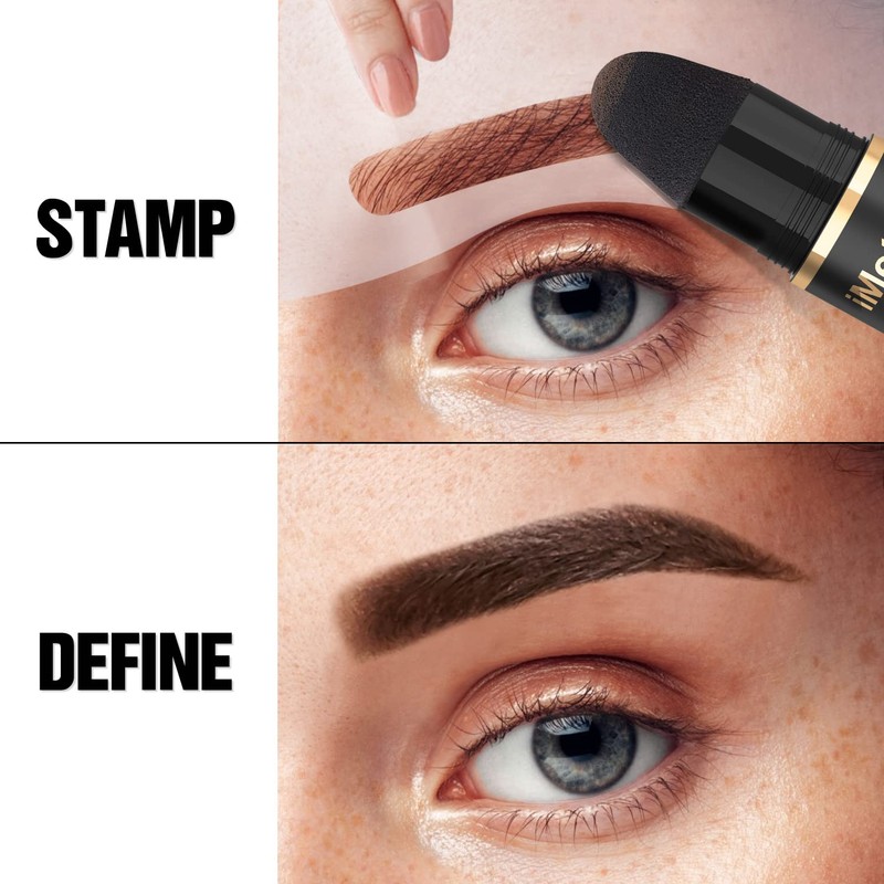 iMethod Eyebrow Stamp and Stencil Kit Stamping Kit for Perfect