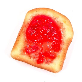 Food Sample Magnet, Eat Toast (Jam) 127M