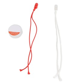 2Pcs Hearing Aid Lanyard Comfortable Wear Very Elastic Anti Lost Hearing Aid Lanyard for Clip Thin Collar