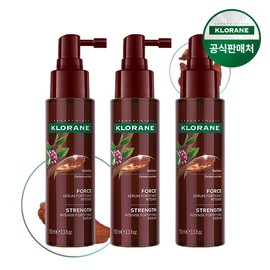 chlorane 3 x Klorane Quinine Scalp Serum 100ml + 100ml Peony Shampoo / 클로란 퀴닌 두피 세럼 100ml 3개+피오니 샴푸 100ml 증정