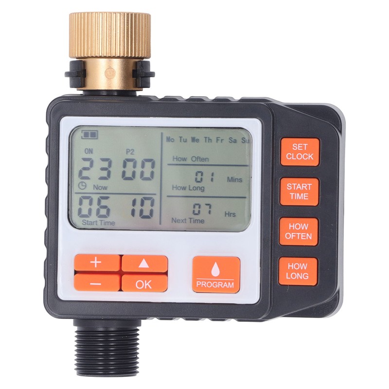 Sprinkler Timer Accurate Control 3‑8 Bar Eco Friendly Automatic Watering