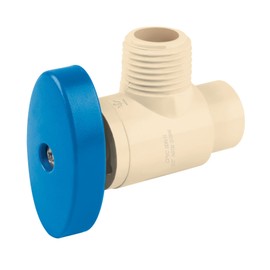 Foset Hidroflow CPVC-ANG, Llave angular de CPVC de 1/2"