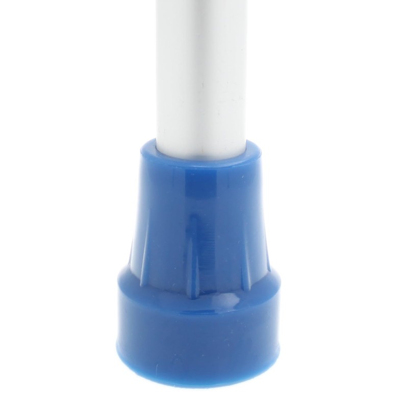 2x blaue Gummispitzen für Gehstock oder Krücke - 19mm &
