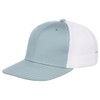 Lids Blank Slam Dunk Trucker Adjustable Snapback Hat, Light Blue/White