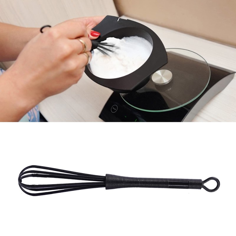 5PCS Plastic Whisk Set, Mini Hair Coloring Cream Hand Whisk,