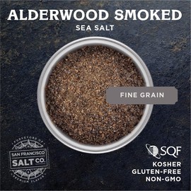 San Francisco Salt Company Alderwood Smoked Sea Salt 5 oz. Pouch - San Francisco Salt Company