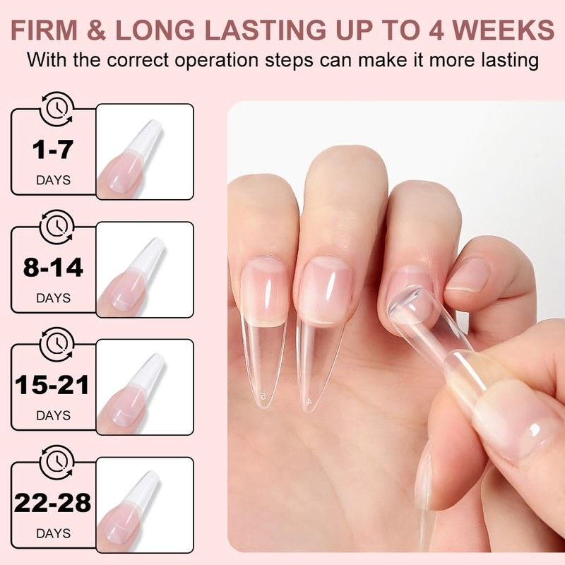 Solid Builder Gel, 10g Fester Builder Gel für Nagelverlängerung, Multifunktionell