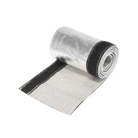 A ABSOPRO Car Heat Shroud 1" ID 3.2ft Aluminized Sleeving Shield Sleeve Item Replacement