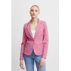 ICHI IHKATE BL Women's Blazer, Short Stretch Jacket, One-Button, with