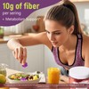 Migcopat 10G Fiber Gummies for Adults, No Sugar Added Grape