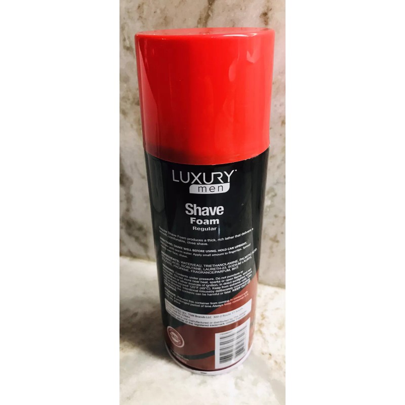 Luxury Men SHIPS N 24 HOURS-Mens Shave Foam Regular Skin-1ea