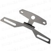 Motorcycle License Plate Stay Angle Adjustable License Holder Fender Less