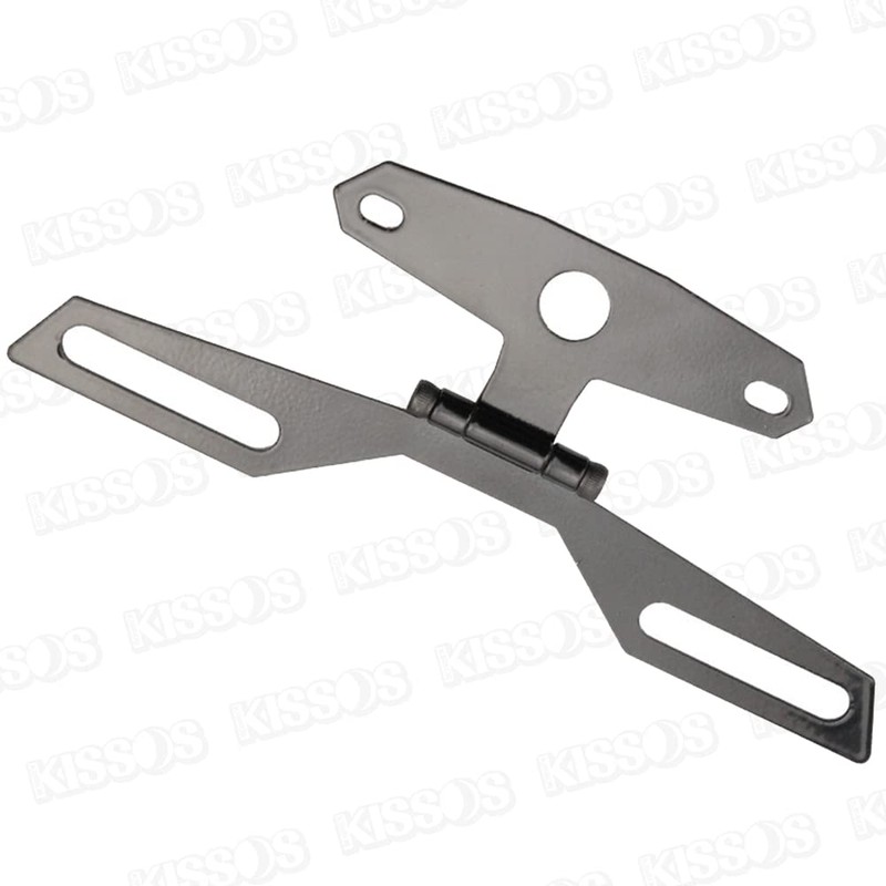 Motorcycle License Plate Stay Angle Adjustable License Holder Fender Less