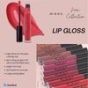Bissú Lip Gloss for plumper looking lips, High shine finish,