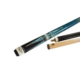 Champion Constellation Billiard Pool Cue Stick,56 inches, 57 inches, 60 inches, 11.75, 12.5mm, 12.75mm, or 13mm, White or Black Case (11.75mm tip Size, White case, CN-2 Pool cue 56 inches Long 19oz)