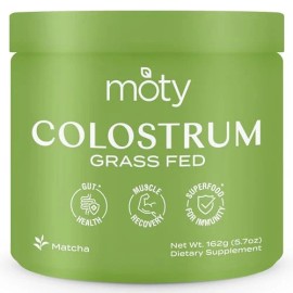 Moty Bovine Colostrum Grass Fed Powder Supplement