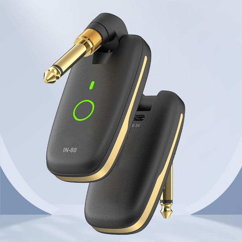 Wireless Guitar System 7 Channels 6.35mm 3.5mm Plug 30‑50m Transmission