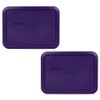 Pyrex 7210-PC 3 Cup Plum Purple Food Storage Replacement Lid