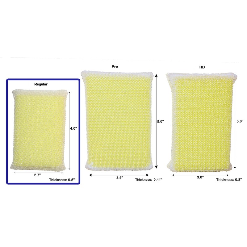 Elite All Purpose Cleaning Pad, 3 Pack, Made in USA