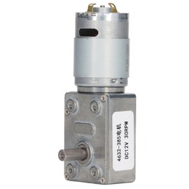 Gear Motor Turbine Worm Self Locking DC 12V CW CCW Geared Motor for Window Door Winch 30RPM
