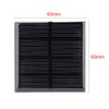 sourcingmap 5Pcs 2V 160mA Poly Mini Solar Cell Panel Module