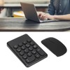 Numeric Keypad Portable Slim 2.4GHz USB Wireless Mini Black Numeric