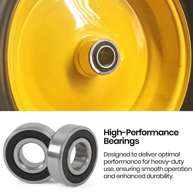(4-Pack) 3/4" Bearings Carbon Steel - ID 3/4" x OD