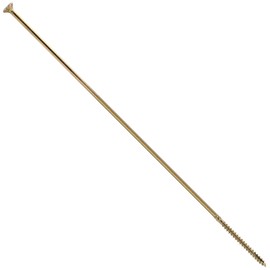 Jake Sales #15x14" Bronze Coated Multipurpose Wood Screw Torx/Star Drive Flat Head (1 Pound - 9 Approx. Screw Count) Exterior Coated - ACQ Compatible Wood Screws