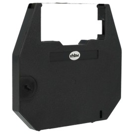 vhbw Ink Ribbon Compatible with Privileg Electronic 2200, Electronic 2400, 2200, 2400 Dot Matrix Printer, Receipt Printer - Black