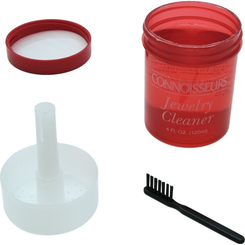 Connoisseurs Jewelers Jewelry Clean Cleaner Cleaning Solution 2 Jars