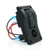 3-Position Bilge Pump Rocker Switch Panel, Automatic - Off -