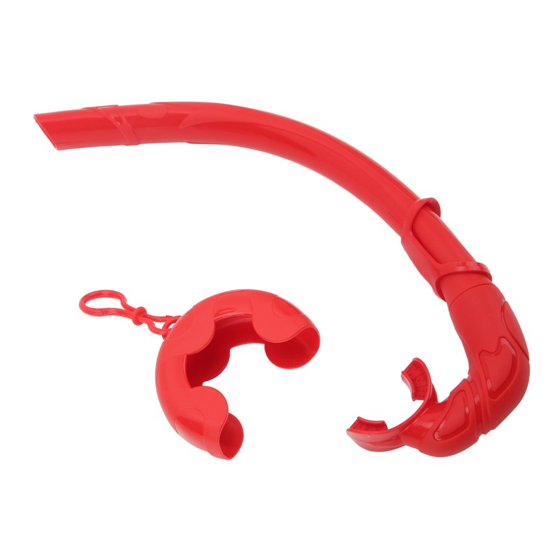Dry Snorkel Full Silicone Soft Portable with Storage Box Snorkel