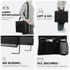 Stadium Seats with High Back Support Bleacher Chairs with 18.5in
