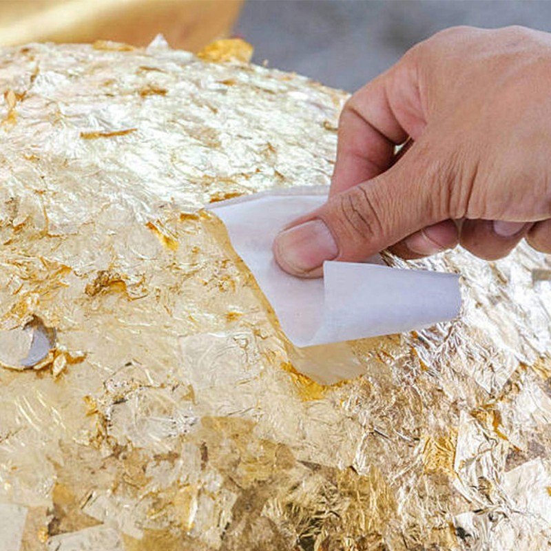 100 Páginas 24 K Hoja de Oro Arte Arte Diseño