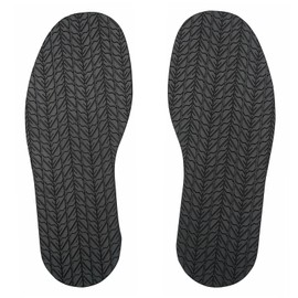 LIANHATA Shoe Repair Sheet, 1 Pair Rubber Seat Soles, Anti-Slip, Sole Protection, Shoe Repair Kit, Freely Cut, Shoe Repair Material, Abrasion Resistant, Unisex (Black)