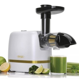 Omega H3000RWH13 Cold Press 365 Juicer Slow Masticating Extractor Creates Del...