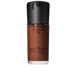 MAC Studio Fix Fluid Broad Spectrum SPF 15 24Hr Matte Foundation + Oil Control, NC63 1 oz