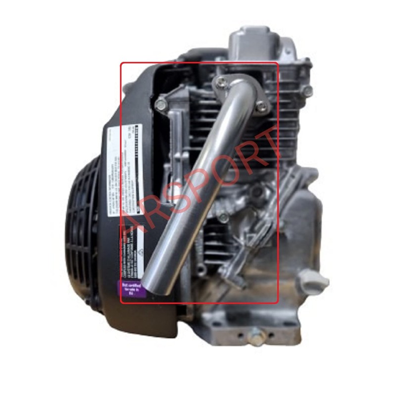 Straight pipe Exhaust Header for Hond GC160 / Hond GC190