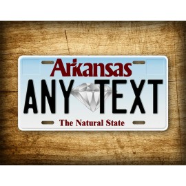 SignsAndTagsOnline.com Custom Novelty Arkansas State License Plate