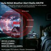 Emergency Weather Radio with NOAA Alert, Hand Crank Solar Radio
