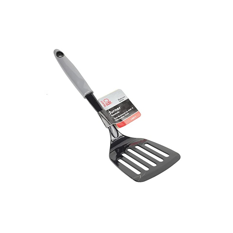 Chef Craft Select Nylon Turner/Spatula, 12.5 inch, Grey