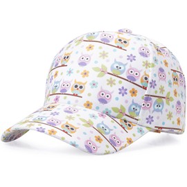 WULIQIUQIU Kids Cartoon Baseball Cap Cute Print Summer Outdoor Sun Hat for Boys Gilrs Bird