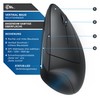 CSL – Wireless Vertikal Maus Bluetooth – kabellose Vertikalmaus Ergonomisches